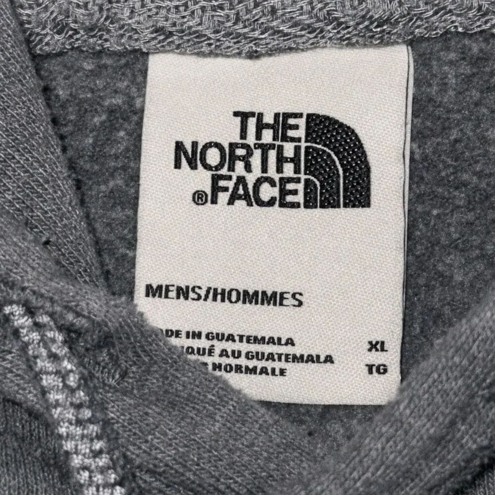 The North Face Heritage Patch Hoodie Mens XL Gray Pullover Sweatshirt